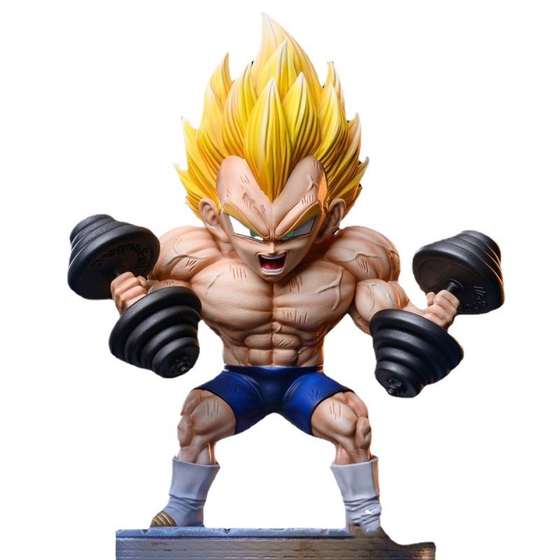 Dragon Ball Vegeta Fitness Action Figure PVC 17cm - Image 5