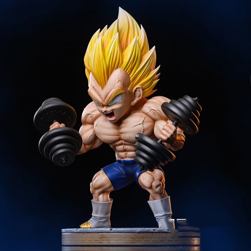 Dragon Ball Vegeta Fitness Action Figure PVC 17cm - Image 3