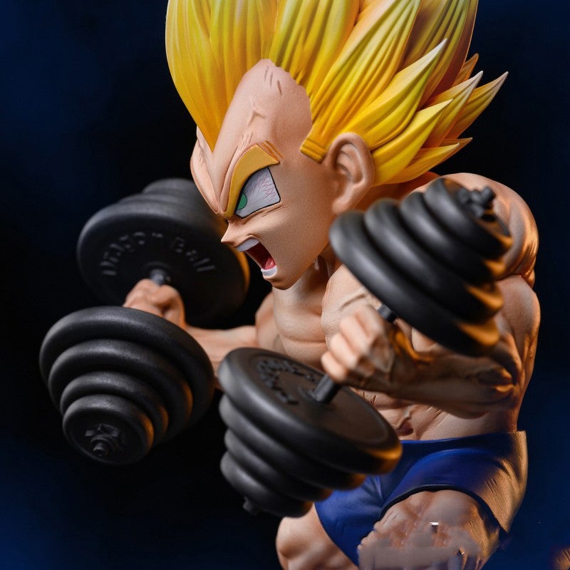 Dragon Ball Vegeta Fitness Action Figure PVC 17cm - Image 2