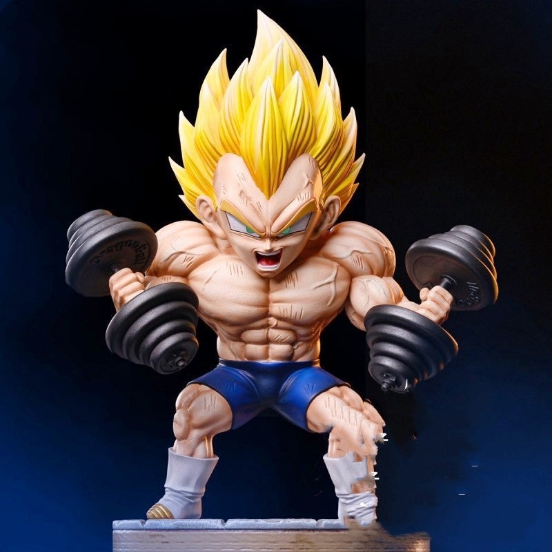 Dragon Ball Vegeta Fitness Action Figure PVC 17cm - Image 1