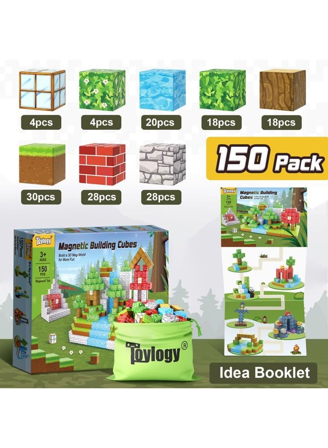 Toylogy Magnetic Blocks Learning Building Blocks Magnet Toys for Boys and Girls - Image 2