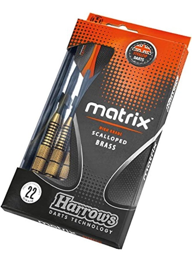 Harrows Pro Brass Darts B106 / Ed902 Matrix 12050028 - Size 24 Grms - Image 1
