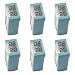 UHANBUT 6PCS 20A 32V Mini Slotted Automotive MCASE Shaped Cartridge Fuse Kit Micro LowProfile Fuses Replacement Universal Vehicle Fuses Assortment for Car Truck SUV 20A - Image 2