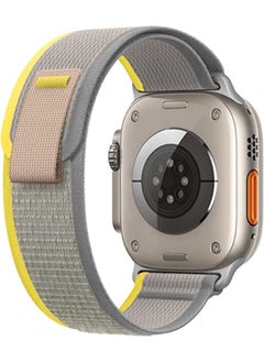SHOPI Trail Loop Compatible with Apple Watch Band 49mm 45mm 44mm 42mm 41mm 40mm 38mm, Nylon Weave Sport Loop Men Women Adjustable Pull Tab Strap for Apple Watch Ultra iWatch Series 8 7 6 5 4 3 2 1 SE  - Image 1