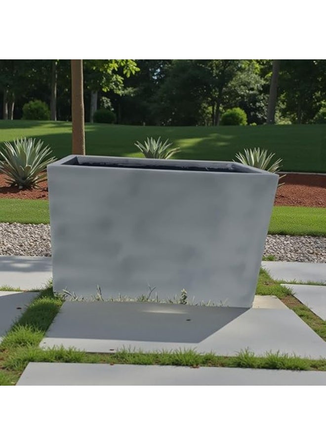 كلور زون بوتري اوعية للشرفة الداخلية والخارجية هيكل متين وقوي، مثالية لنباتاتك الكبيرة تمنع تغير اللون والتشقق الناتج عن التعرض لأشعة الشمس ، فايبر - Image 2