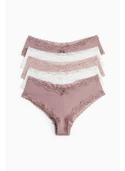 اتش اند ام 5-pack microfibre hipster briefs