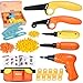 ZLemma Kids Cardboard Construction Tool Set with Electric Drill  Tool Belt 258PCS STEM Building Kit for Creative Craft Projects Educational DIY Engineering Toy for Boys  Girls - Image 2