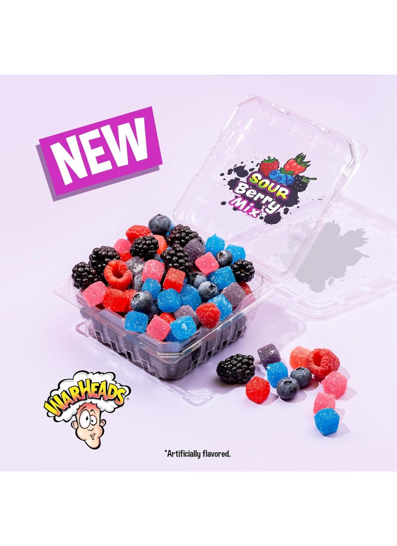 Warheads Sour Berry Mix Cubes 99g - Image 4