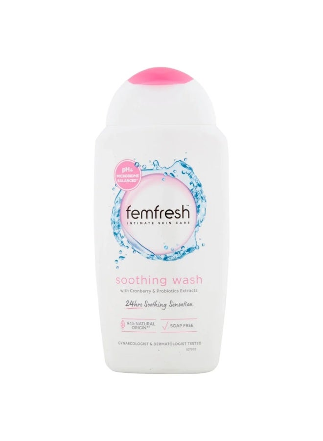 Fem Fresh Soothing Wash With Cranberry & Probiotics Extracts 250ml