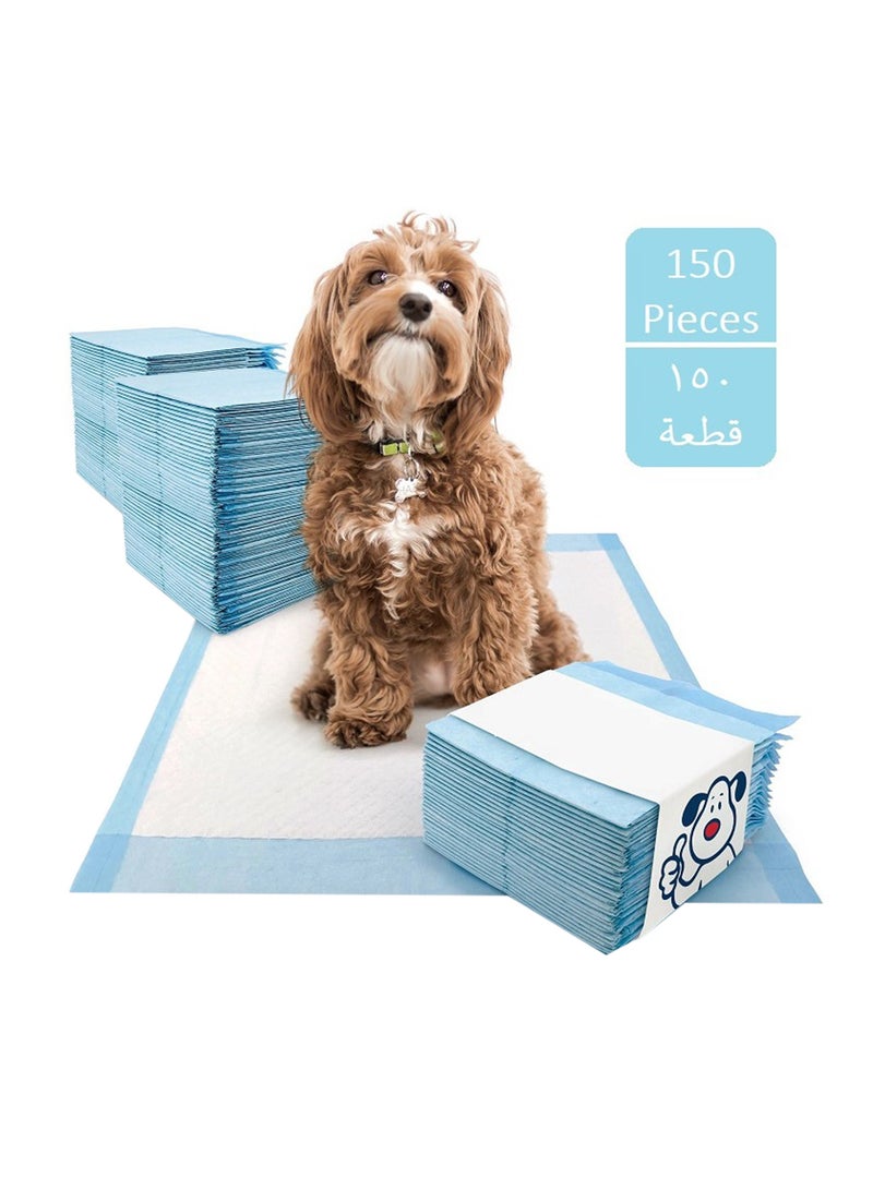 Cherry Medical Supply 150-Pieces Packed In 6 Pouches Cherry Medical Supply 60 Cm X 60 Cm Pet Training Pads And Puppy Pads Super Absorbent  - Image 1