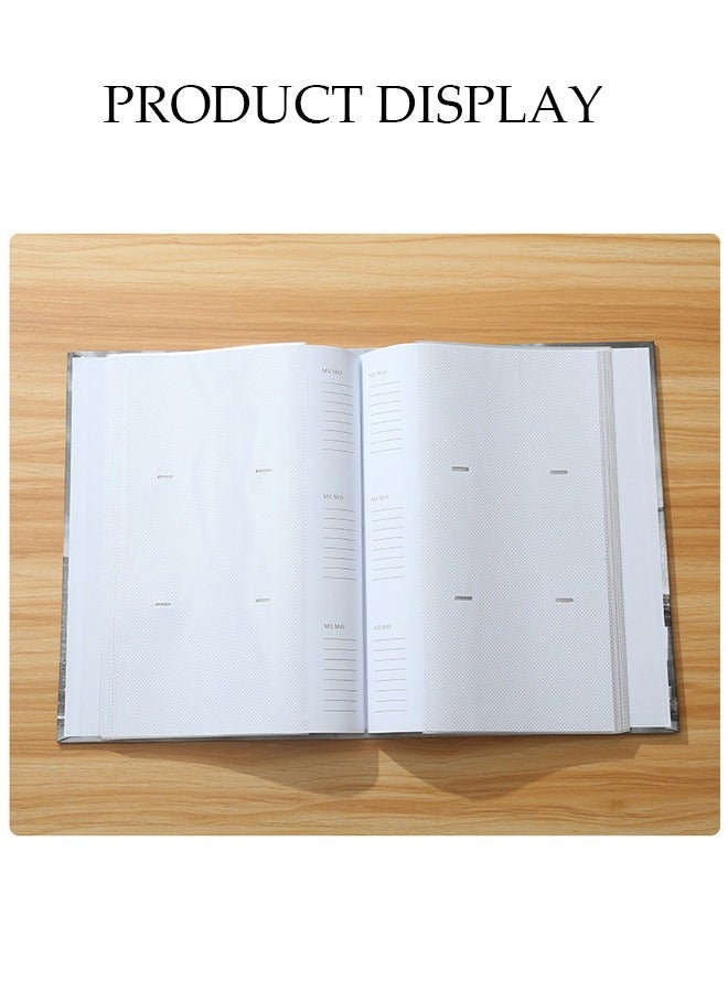 DUNISO 300 Pockets Foil Stamping Photo Album for 6 Inches Photos Portable Photo Album for Family Wedding Boys Girls  - Image 5