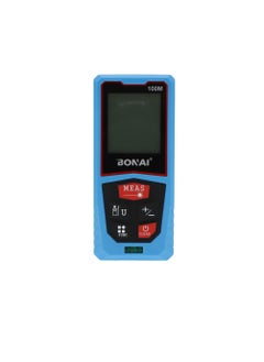 BOSS LIFE STYLE Laser Measurement, Digital Laser Distance Meter, M/Inch/Foot Unit Switch Backlit LCD 4-Line Display  Shockproof, Measure Distance, Area and VolumeLaser Measurement, Digital Laser Distance Meter, 100M  - Image 1