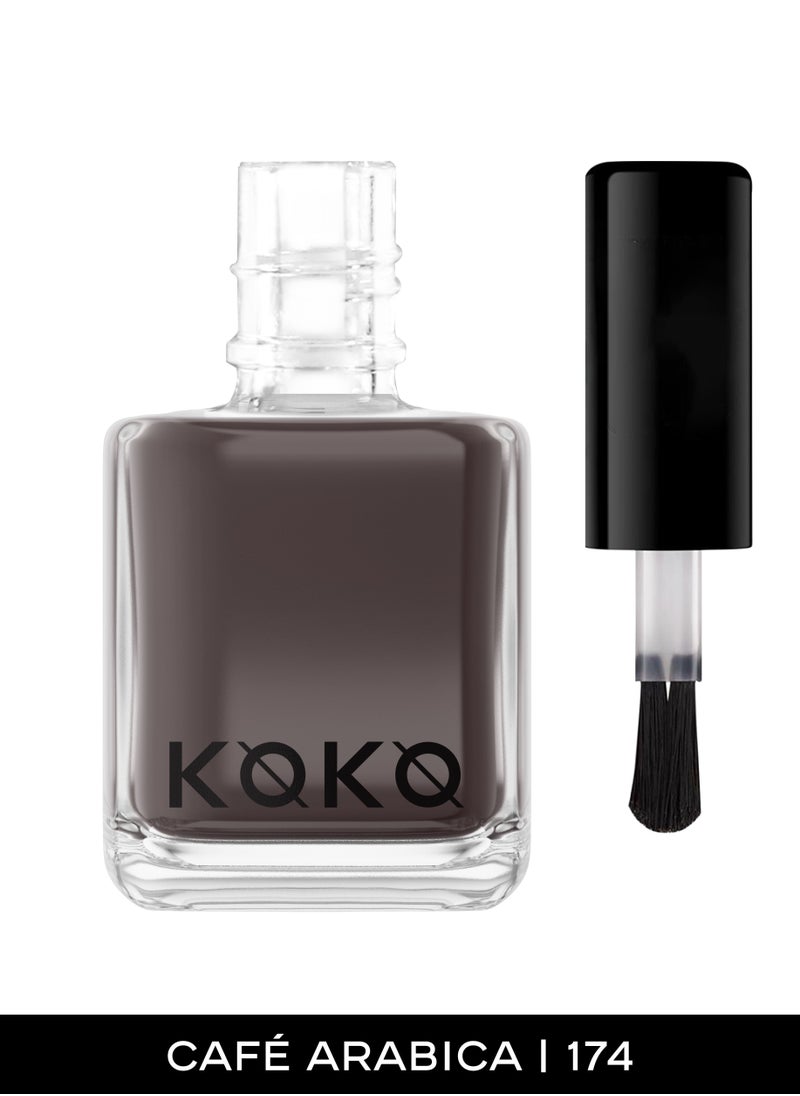 KOKO GLOSSY NAIL POLISH CAFÉ ARABICA  - Image 2
