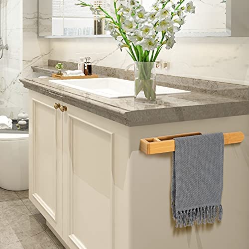IThree IThree Furniture Wooden Towel Holder Rack for Bathroom Wooden Towel Hanger Towel Hanger for KitchenLiving RoomBedroom Towel Holder Rack for Kitchen - Image 3
