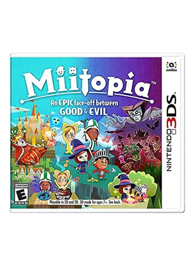 Nintendo Miitopia: An Epic Face-Off Between Good And Evil (Intl Version) - Adventure - nintendo_3ds - Image 1