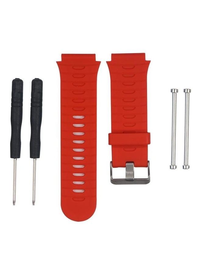 بي جي إم سوار معصم بديل مع مفك براغي لساعة جارمن فوررنر 920XT أحمر - Image 1