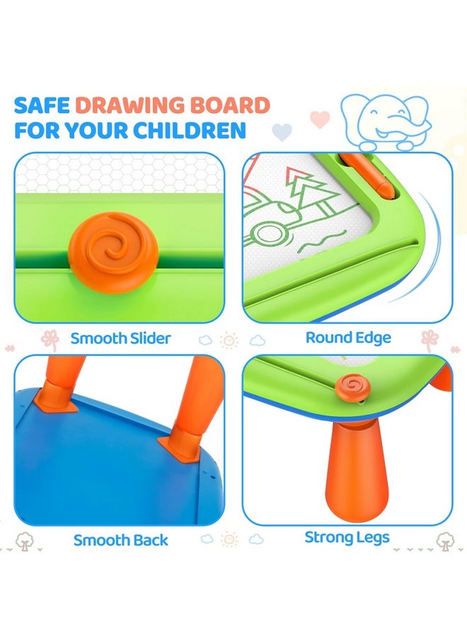 Officygnet Toddler Toys Ages 1-2 & 2-3 Boys Girls, 2 Pack Magnetic Drawing Board For Baby Kids, Doodle Board Learning Toys For Toddlers 1-3, Christmas Birthday Gifts For 1, 2, 3 Year Old Boys Girls  - Image 3