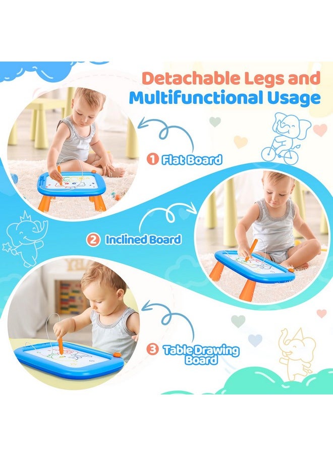 Officygnet Toddler Toys Ages 1-2 & 2-3 Boys Girls, 2 Pack Magnetic Drawing Board For Baby Kids, Doodle Board Learning Toys For Toddlers 1-3, Christmas Birthday Gifts For 1, 2, 3 Year Old Boys Girls  - Image 4