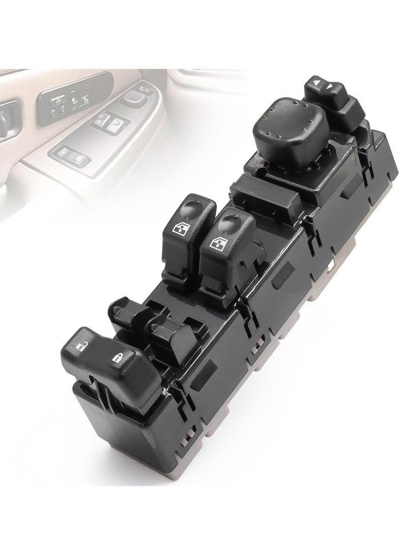 TLAXCA 15883318 Window Switch Driver Side for 2003-2007 Chevrolet Silverado1500 2500 GMC Sierra Window Switch Dock Lock without Folding Mirrors Function Replace DWS-226,10398563, 15112970 - Image 1