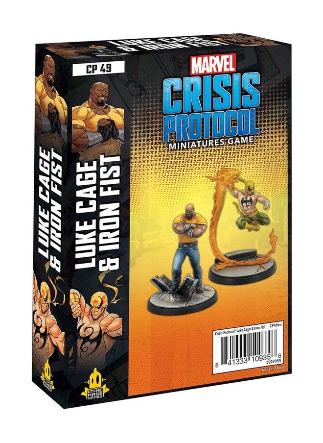 Marvel Crisis Protocol Luke Cage And Iron Fist Character Pack ; Miniatures Battle Game ; Strategy Game For Adults And Teens ; Ages 14+ ; 2 Players ; Avg. Playtime 90 Mins ; Made By Atomic Mass Games - pzsku/ZDF44F0505086932FF85FZ/45/_/1692171601/6c036fbd-9adb-4b17-9434-9465f0e8ca84