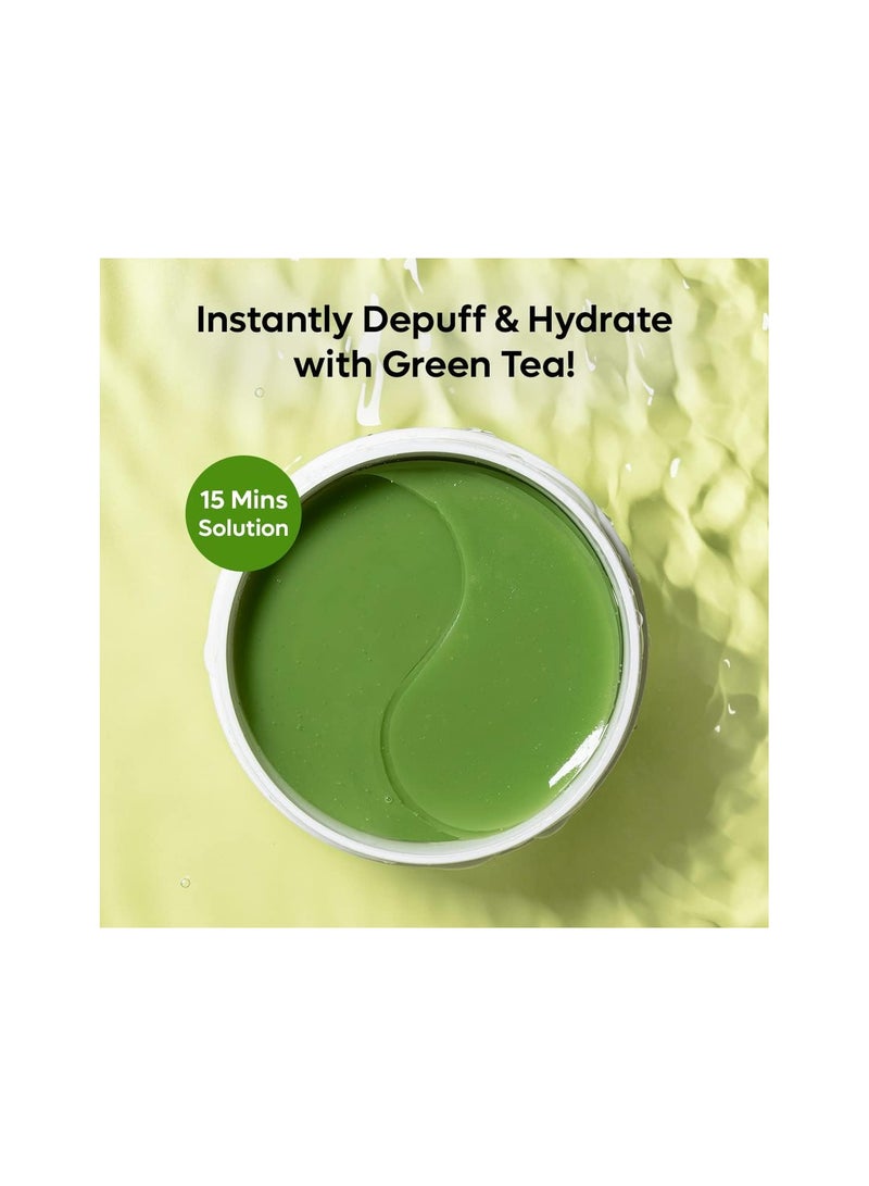 MCaffeine Green Tea Hydrogel Under Eye Patches - Image 2