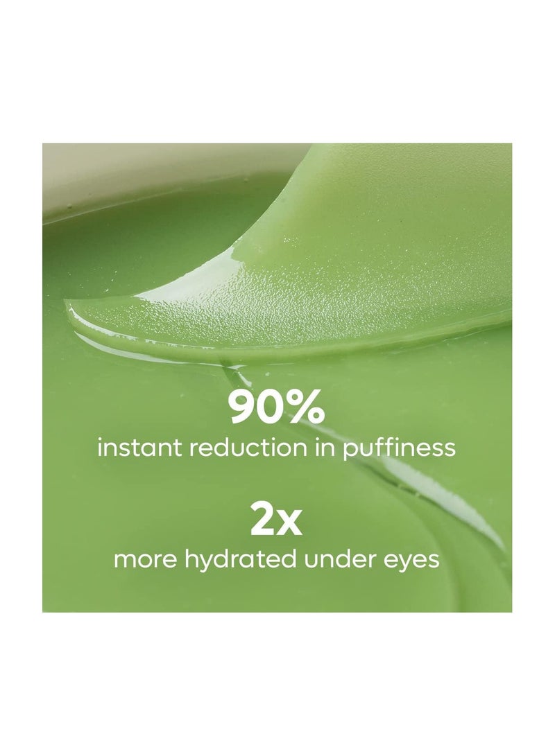 MCaffeine Green Tea Hydrogel Under Eye Patches - Image 3