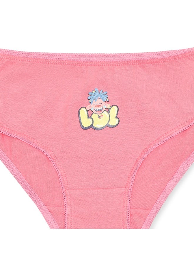 general GIRLS TROLLS BRIEF BOX 3 PCS 2-8 YRS JHG-PBTRGBR004 - Image 5