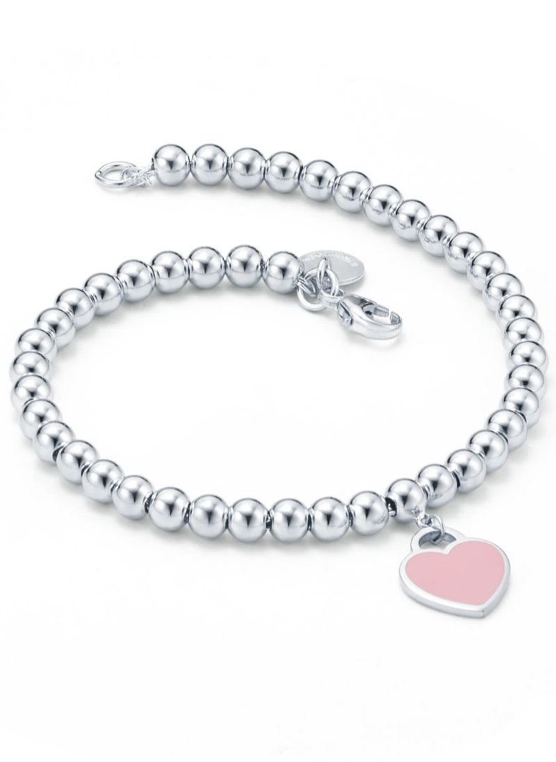 Tiffany Heart Enamel Beaded Bracelet 4mm - pzsku/ZDF453AA66452BF1F9FEAZ/45/_/1730192015/ca870dcb-0f14-47d1-85ff-ffd6df79fd98