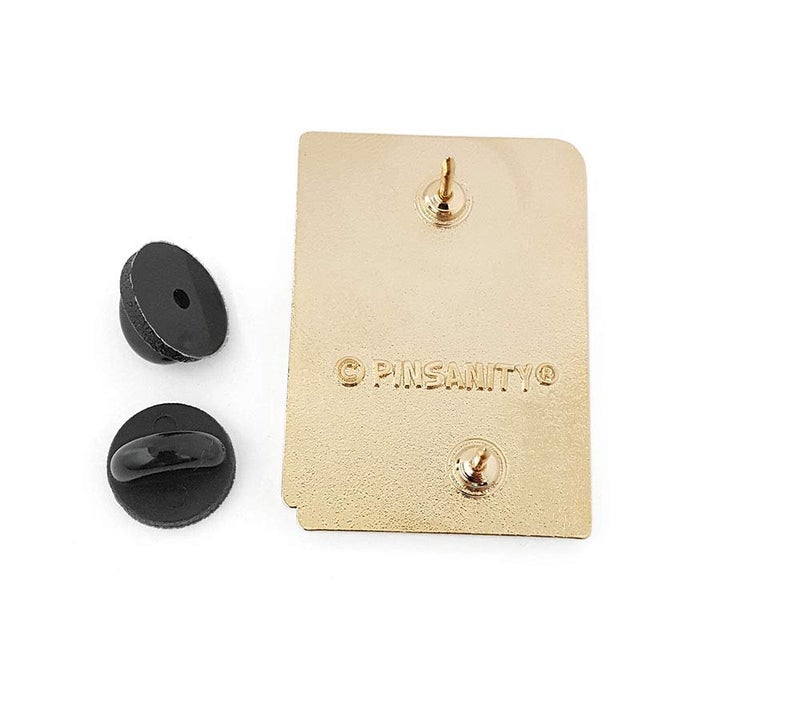 Pinsanity 'Handbook for the Recently Deceased' Enamel Lapel Pin - Image 3
