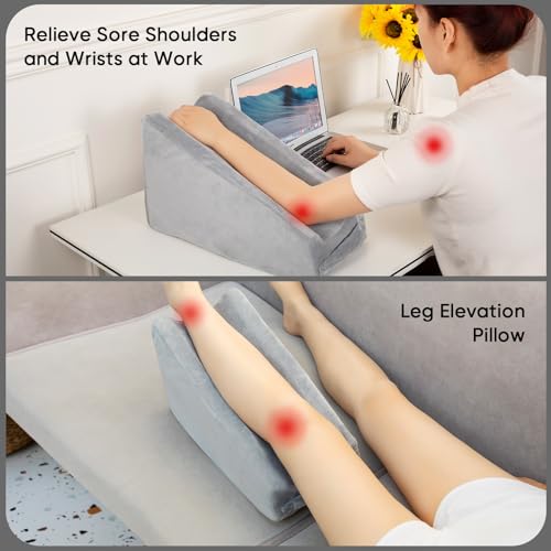 TBXONMOW Arm Elevation Pillow Wedge Arm Pillow for Adult After Post Surgery Rest to Keep Elevated Pillow Arm Pillow for Broken Arm - Image 5