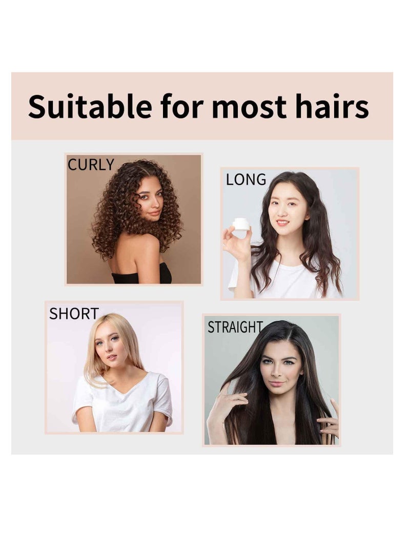 Premify Satin Heatless Hair Curler, 3pcs Overnight Hair Curling Set, Heatless Curling Rod & Headbands for Short & Long Hair, Heatless Curls & Hair Wrap Curlers (Charcoal)  - Image 4