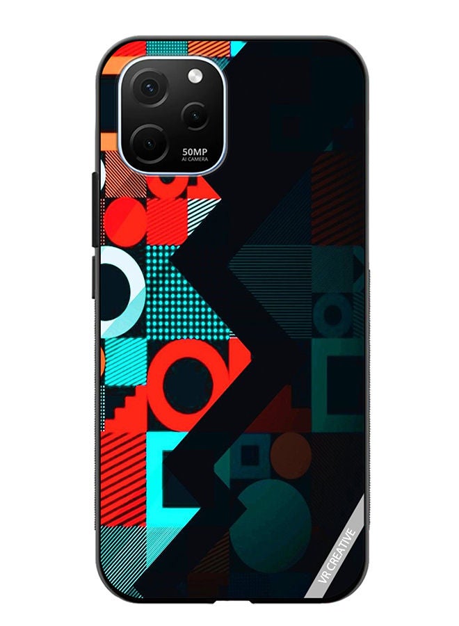 VR CREATIVE Protective Case Cover For Huawei Enjoy 50z Texture Design Multicolour - Image 1