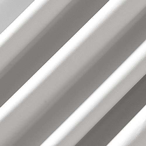 Sun Zero Oslo Theater Grade Extreme Total Blackout Rod Pocket Curtain Panel, 52" x 84", Pearl - Image 4