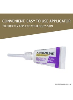 Frontline Gold Flea & Tick Treatment For Large Dogs Up To 45 To 88 Lbs. Pack Of 3  - Image 5