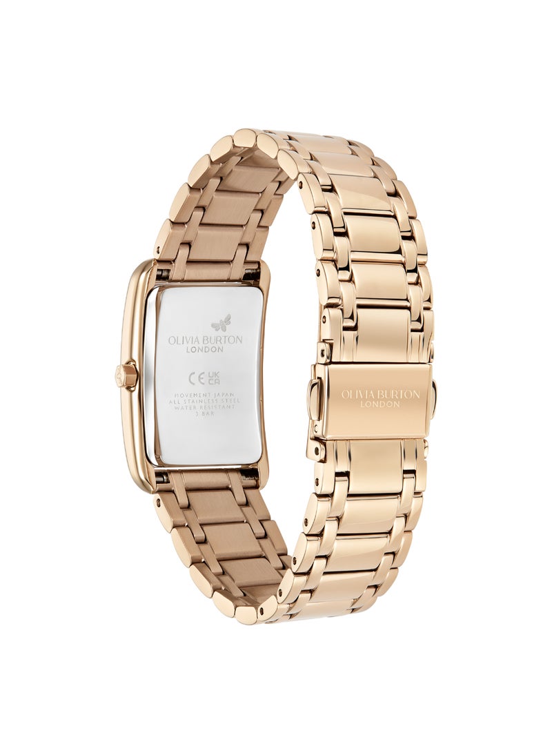 OLIVIA BURTON TANK ANALOG WOMEN'S MIDNIGHT PLUM CASE WATCH - 24000196 - Image 5