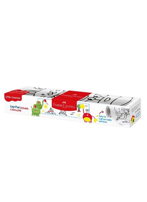 Creativity for Kids Easy Peel Stickable Colouring Roll - Fun Art Activity for Kids, Colorful Peel-and-Stick Designs, Easy Peel Paper, Art and Craft Kit, Indoor Activity for Kids