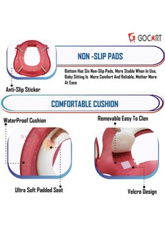 مقعد تدريب على استخدام المرحاض قابل للتعديل مع خطوة عريضة متينة غير قابلة للانزلاق ووسادة ناعمة للطفل (أحمر صيني) - pzsku/ZDF4598F598F8CC786B68Z/45/_/1733729787/cb6de30b-0b64-43db-888d-839bfeb9d0c0