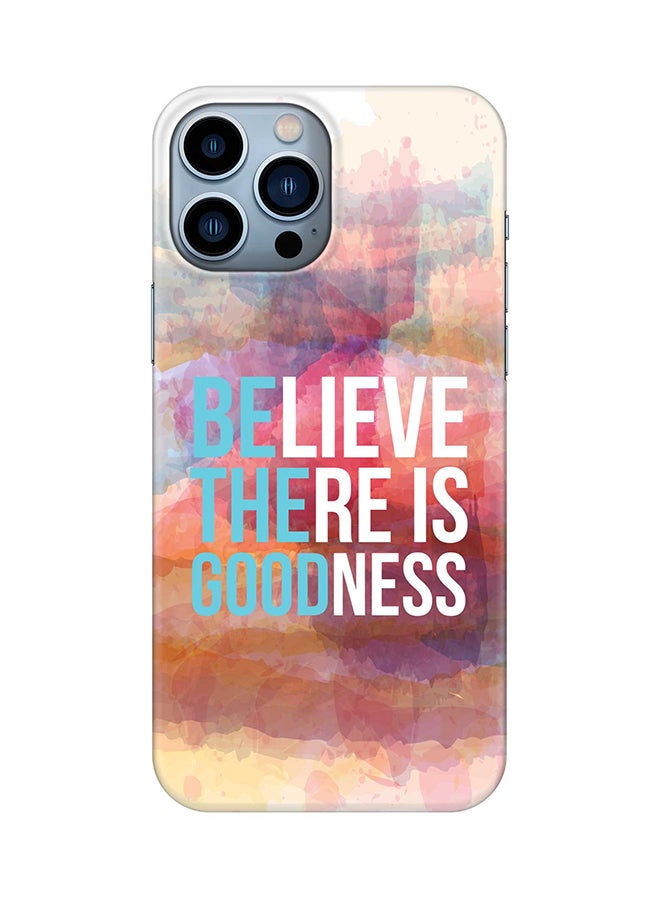 Stylizedd Case for iPhone 15 Pro Max Slim Snap Classic Series Mobile Cover Hard PC Shield Matte Finish Phone CasePrint - Be The Good - Image 1