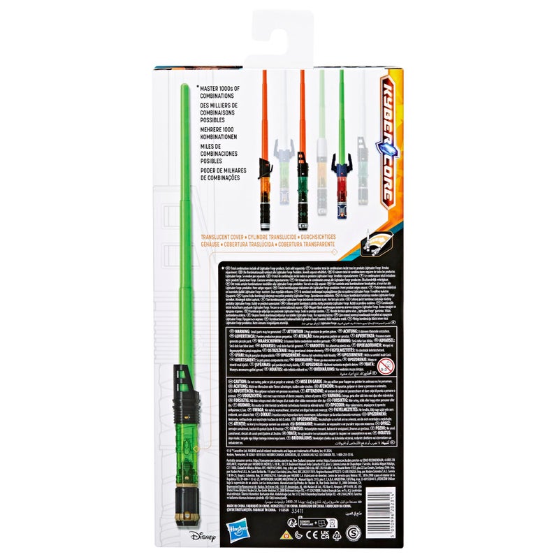 STAR WARS Lightsaber Forge Kyber Core Luke Skywalker, Officially Licensed Green Customizable Lightsaber, Toys for 4 Year Old Boys and Girls (Non-Electronic) - Image 3