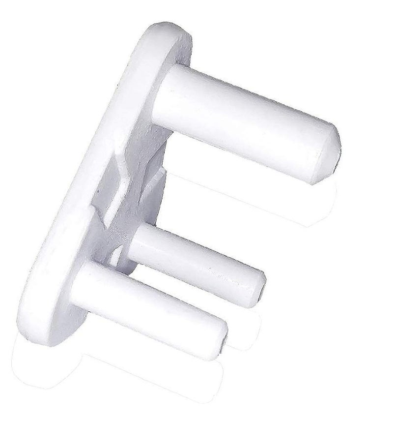 Inditradition Baby Safety Electrical Socket Cover Guards, for 5 amp Sockets, White (Pack of 20) - Image 3