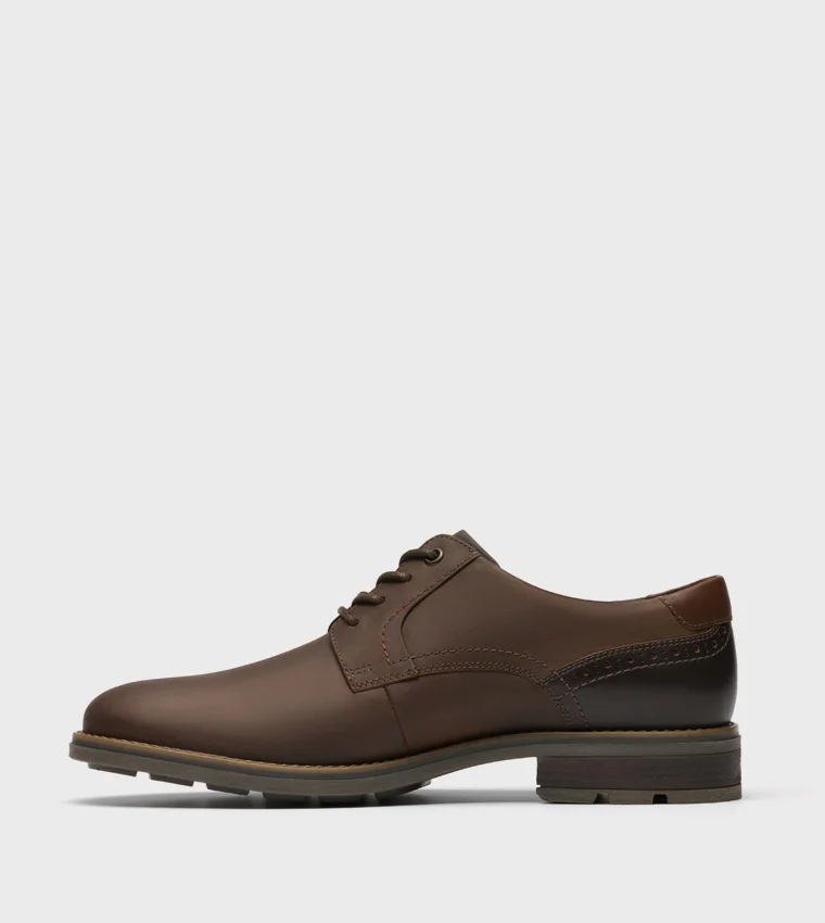clarks Emmet Plain Beeswax Leather