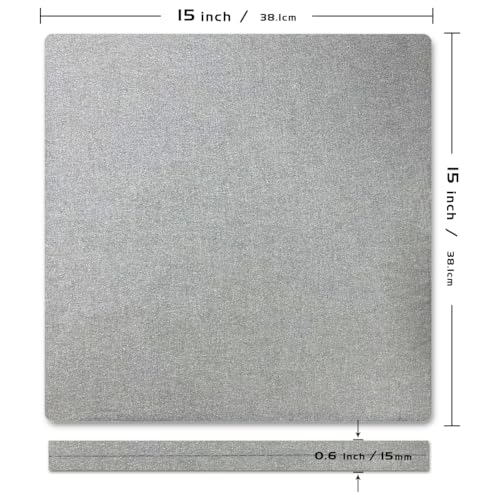 ReArt 15" x 15" Heat Press Mat for Cricut Easypress Both Sides Applicable - Mat for Heat Press Machines and HTV and Iron On Projects - Image 2