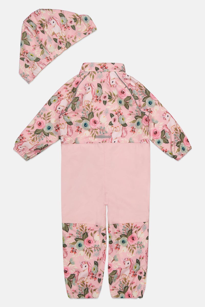 NAME IT Toddlers Boy Floral Print Romper, Multicolor - Image 2