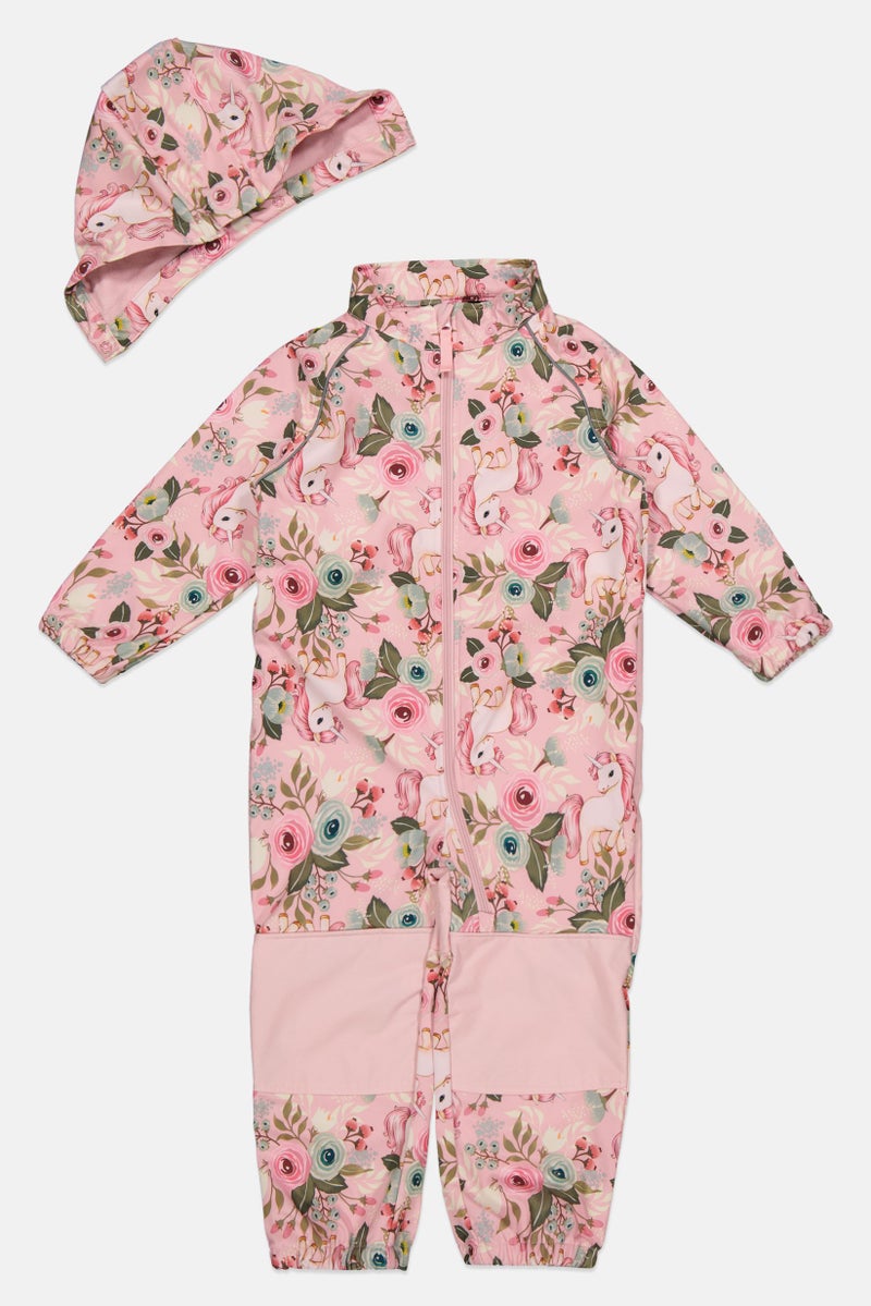 NAME IT Toddlers Boy Floral Print Romper, Multicolor - Image 3