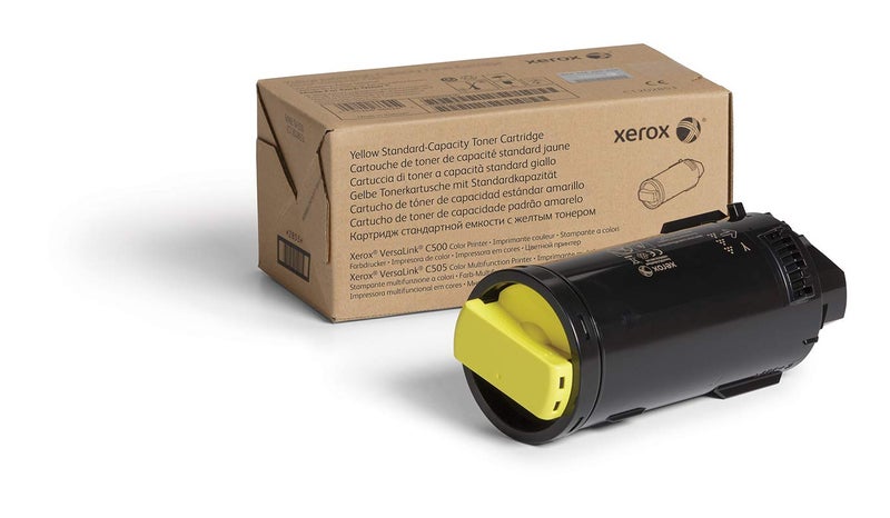 Xerox VersaLink C500/ C505 Yellow Standard Capacity Toner Cartridge (2,400 Pages) - 106R03861 - Image 1