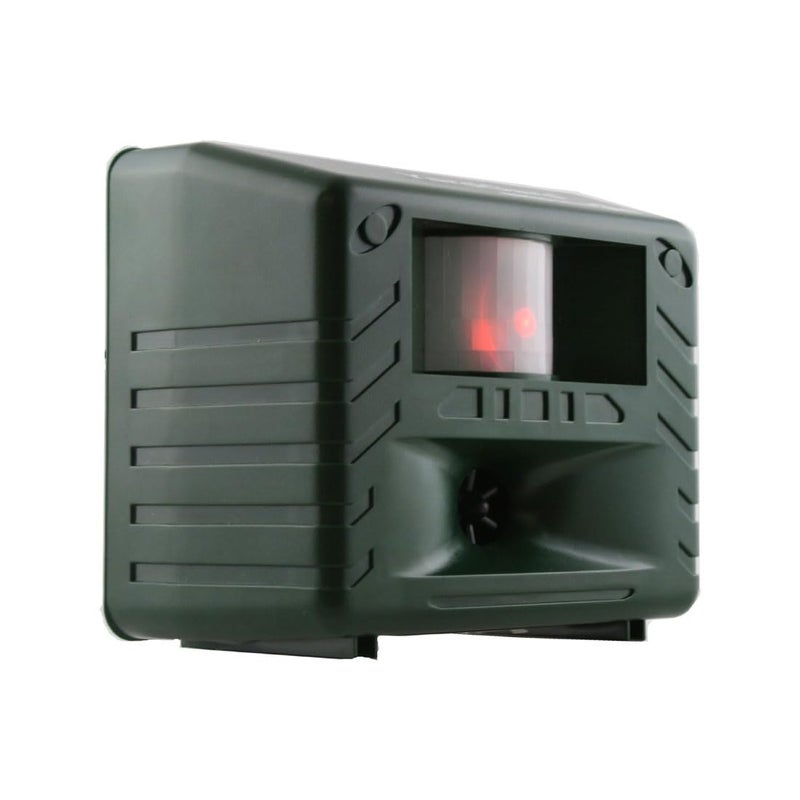 Bird-X Yard Gard, Electronic and Ultrasonic Animal Stopper Device with Motion-Sensor, Easy to Install, Covers up to 4,000 sq. ft., 15-25 kHz Frequency, 6.75" x 5.5" x 3.5" - Image 1