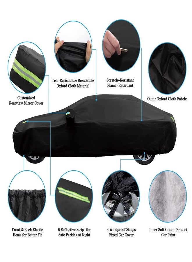 Abdeck Car Cover Compatible with Mercedes-Benz E-Class 1997-2022 Saloon Coupe Cabriolet/S (14-20) CLS(04-22) CL(91-14) Coupe Waterproof Car Protective Cover with Cotton Lining - Image 3