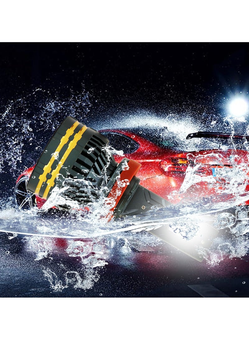 Toby's T19 Max 130W/Pair Power Original Tested LED Headlight Assembly 13000 Lumens Bright 3 Colors With Temperature (6000K,4300K,3000K) (H7) - Image 5