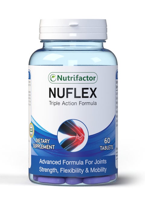 Nuflex - Joint Support Formula for Joint Flexibility, Lubrication, and Mobility (60 Tablets)