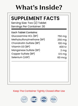 Nuflex - Joint Support Formula for Joint Flexibility, Lubrication, and Mobility (60 Tablets) - view 2